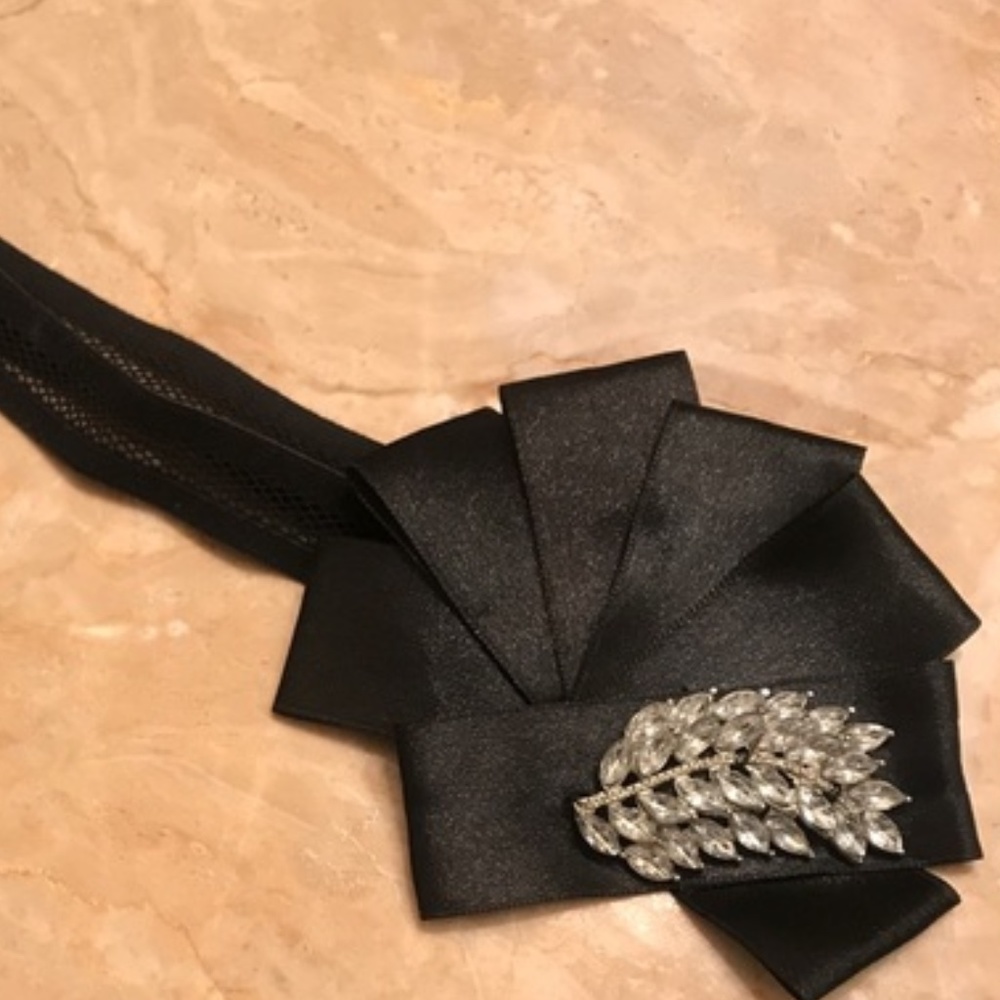 Rhinestone & Ribbon Headband